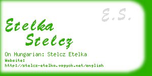 etelka stelcz business card